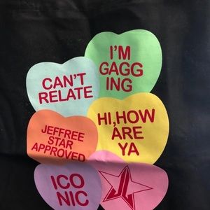 Jeffree star valentines bag